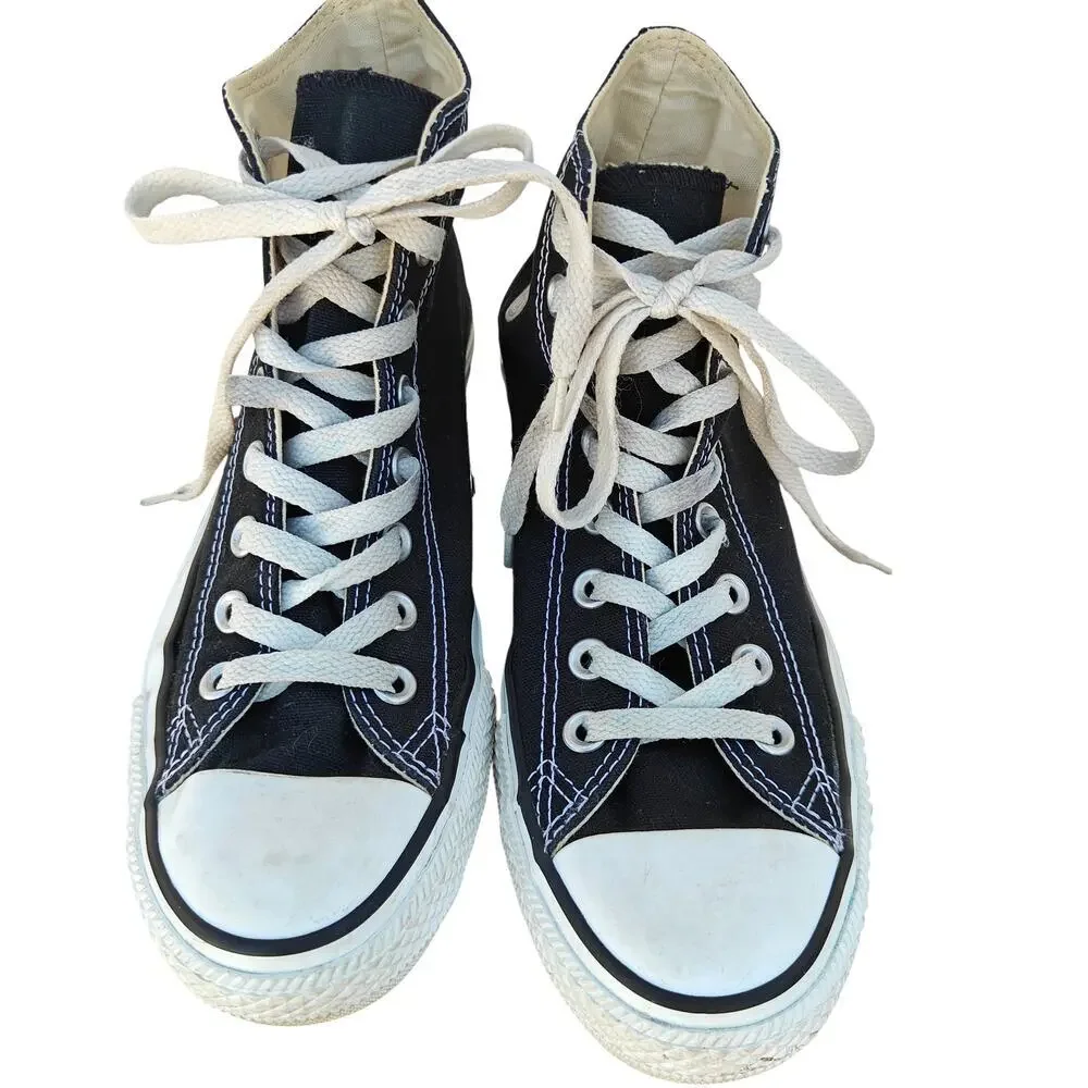 Converse Chuck Taylor All Star Black Hi Top Sneakers M7 W9